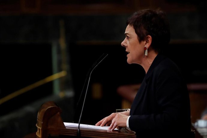La portavoz de EH Bildu en el Congreso, Mertxe Aizpurúa.