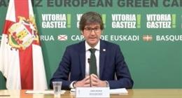 El alcalde de Vitoria, Gorka Urtaran