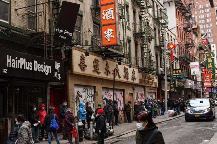 Barrio China Town de Nueva York.