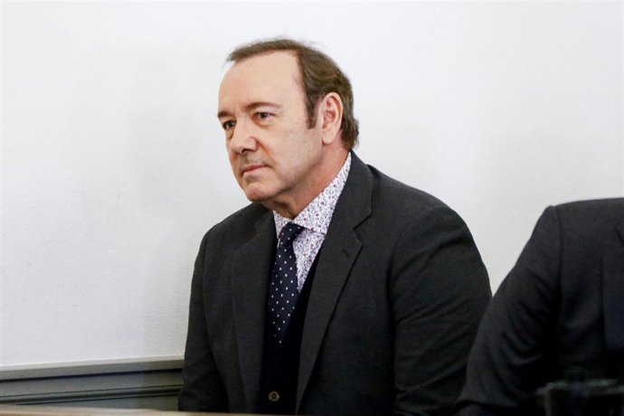 Actor Kevin Spacey Attends His Arraignment For Sexual Assault Charges At Nantucket District Court On January 7, 2019