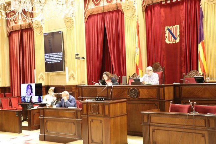 Reunión de la Comisión de Asuntos Sociales del Parlament.