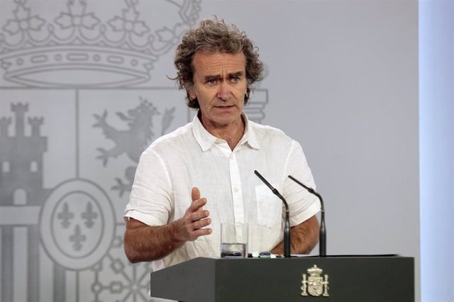 El director del Centro de Alertas y Emergencias Sanitarias del Ministerio de Sanidad, Fernando Simón, durante una rueda de prensa sobre la gestión de la crisis del Covid-19, en Madrid (España) a 6 de mayo de 2020.