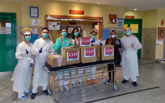 Donación de material no sanitario de CLH