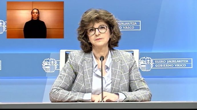 La consejera de Salud del Gobierno Vasco, Nekane Murga