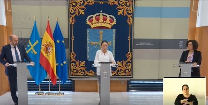 Rueda de prensa telemática del Consejo de Gobierno.