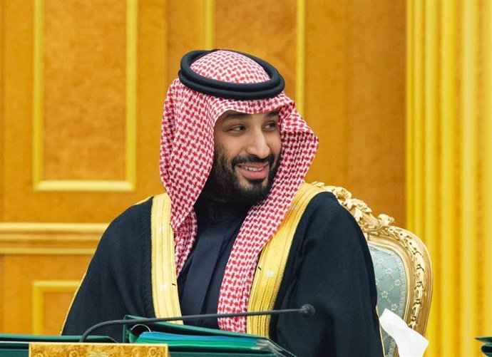 11 February 2020, Saudi Arabia, Riyadh: Saudi Crown Prince Mohammad Bin Salman Al Saud attends a cabinet meeting at Al-Yamamah Palace. Photo: -/Saudi Press Agency/dpa