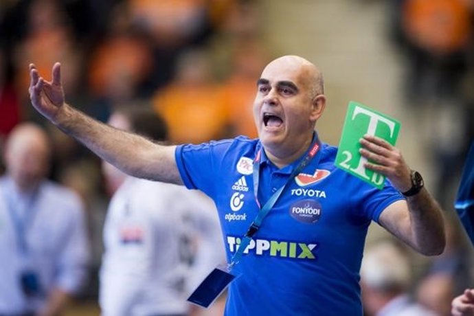 El entrenador del Pick Szeged de Hungría y exseleccionador español, Juan Carlos Pastor