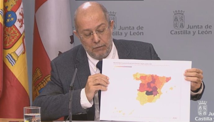 El vicepresidente y portavoz de la Junta, Francisco Igea.