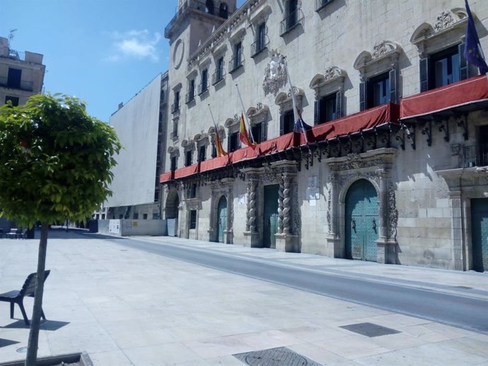 El Ayuntamiento de Alicante, imagen de archivo.