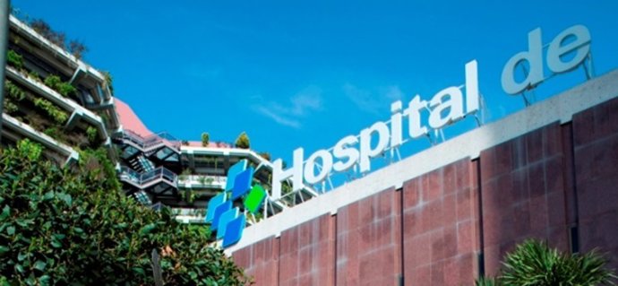 Fachada del Hospital de Barcelona, centro privado, en una imagen de archivo