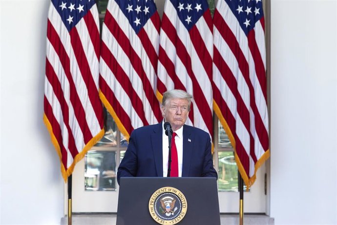 El presidente de Estados Unidos, Donald Trump. 