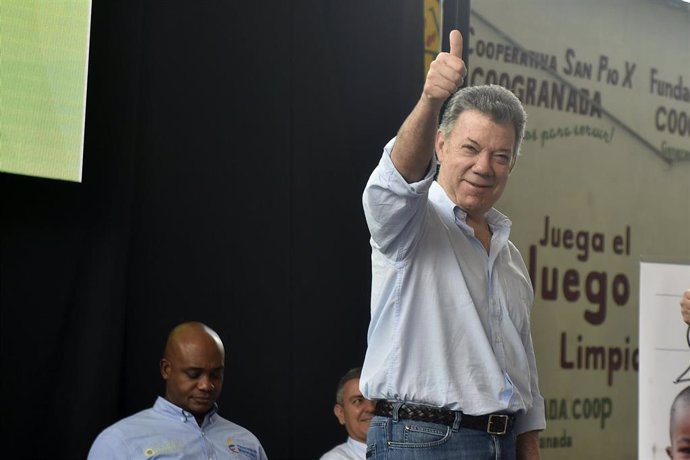 El expresidente de Colombia, Juan Manuel Santos.