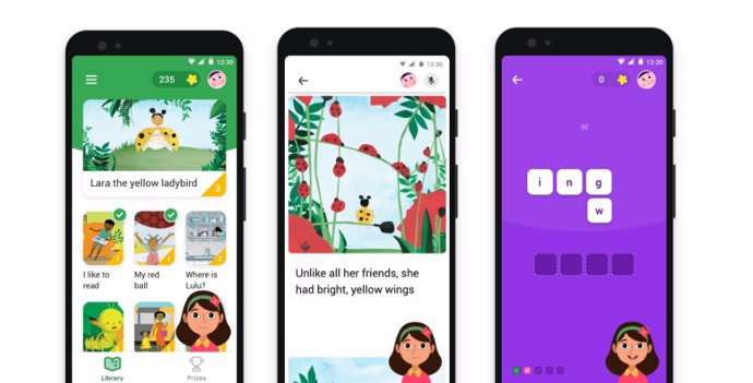 La 'app' Read Along de Google, para que los niños aprendan a leer, disponible en