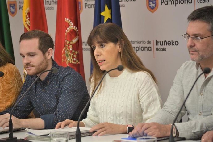 Xabier Sagardoy, Maite Esporrín y Juan Luis García