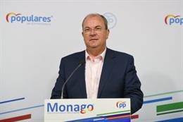 Monago (PP) denuncia que existe la "orden" de "ocultar el número real" de fallecidos por coronavirus en Extremadura
