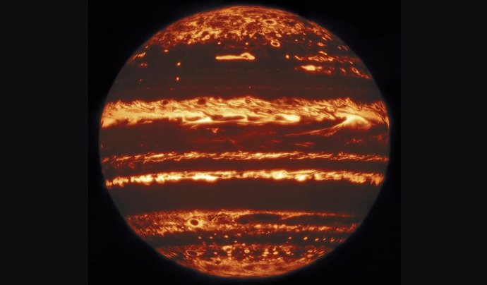 Un observatorio de Hawai bucea profundamente en las tormentas de Júpiter