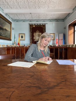 La alcaldesa de Castro Urdiales, Susana Herrán (PSOE)