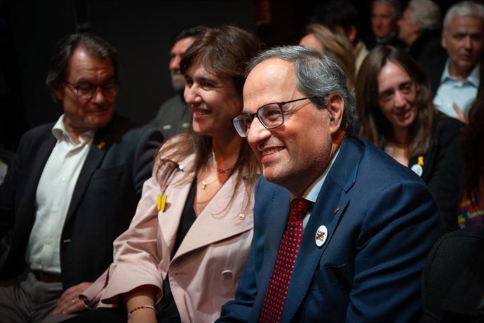 Artur Mas, Laura Borrs, Quim Torra