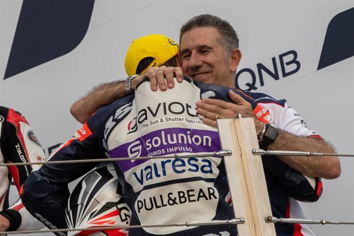 El mánager del Team Aspar, Jorge Martínez Aspar