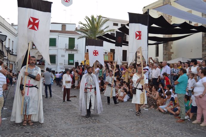 FEstival Templario de Jerez de los Caballeros, en una imagen de archivo