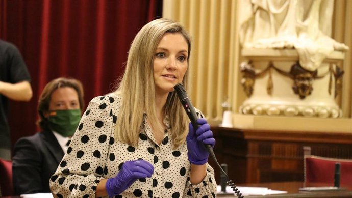 La portavoz adjunta del grupo parlamentario Cs en la cámara balear, Patricia Guasp