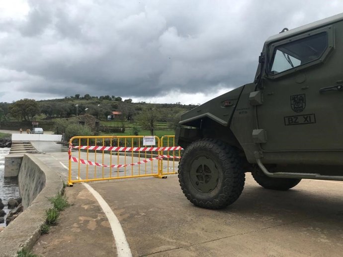 Efectivos de la Brigada Extremadura XI