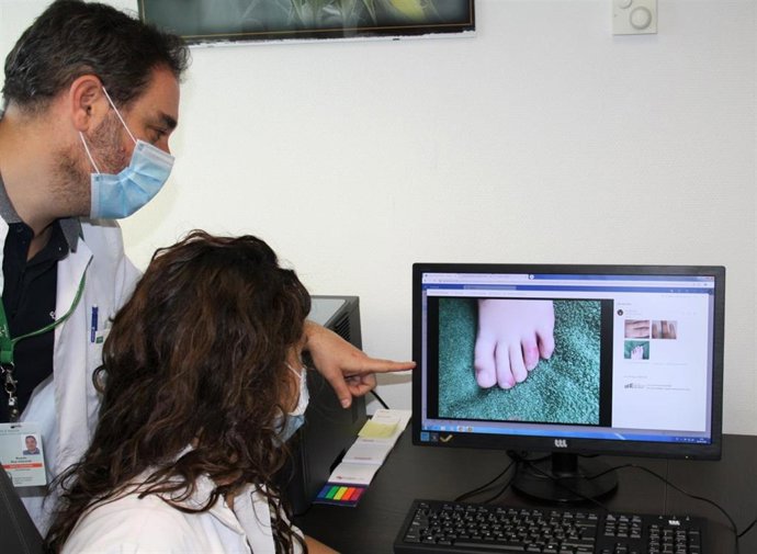 Estudio 'Covid-piel' en el Clínico San Cecilio