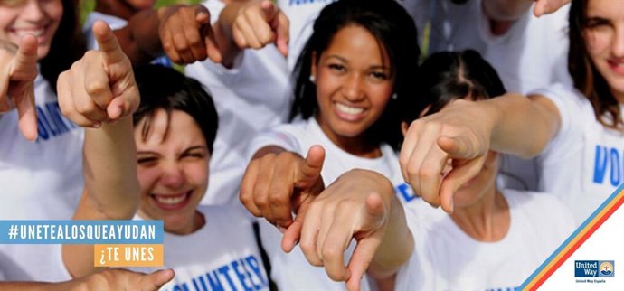 Campaña de United Way España #unetealosqueayudan