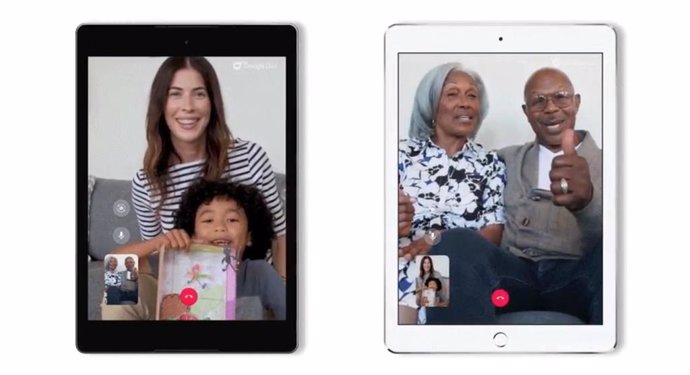 Google Duo en iPad y tablets