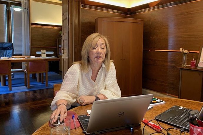 La diputada alavesa de Desarrollo Económico, Innovación y Reto Demográfico, Pilar García de Salazar.