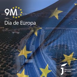La Diputación de Jaén se suma al Día de Europa.