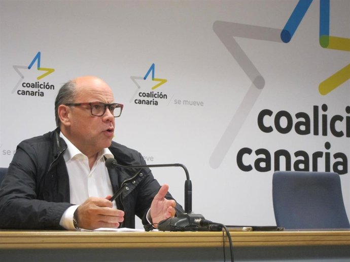 El secretario general de CC, José Miguel Barragán