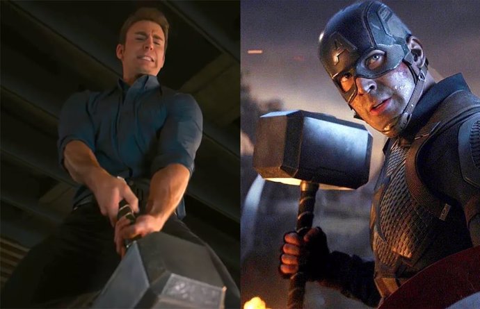 ¿Por Qué Capitán América No Puede Levantar El Martillo De Thor En Vengadores 2 Pero Sí En Endgame?