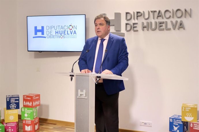 El portavoz del grupo popular en la Diputación de Huelva, Juan Carlos Duarte, en una imagen de archivo