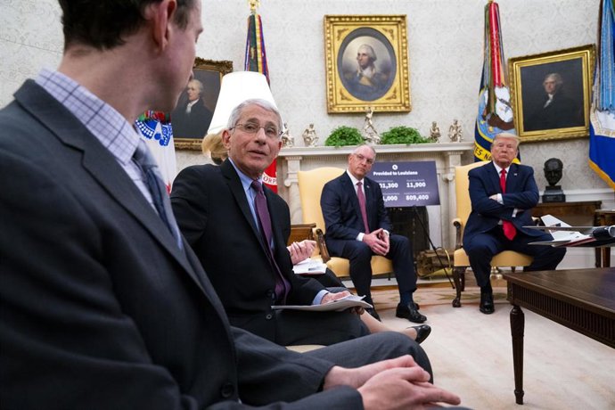 El principal responsable científico en la lucha contra el coronavirus en Estados Unidos, Anthony Fauci.