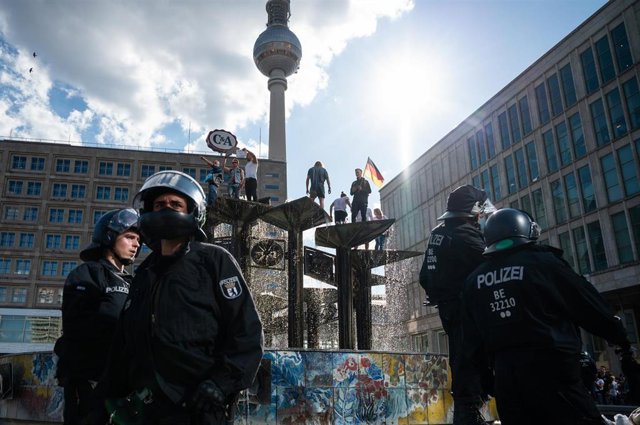 Protestas en Alemania contra las restricciones