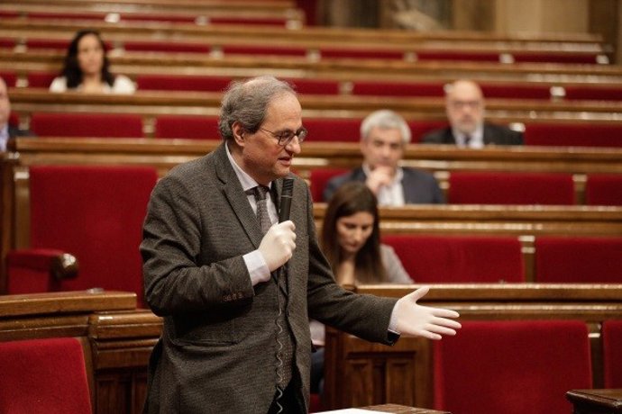 Cvirus.- Torra no ve la cogobernanza "por ningún sitio" y acusa a Sánchez de no 
