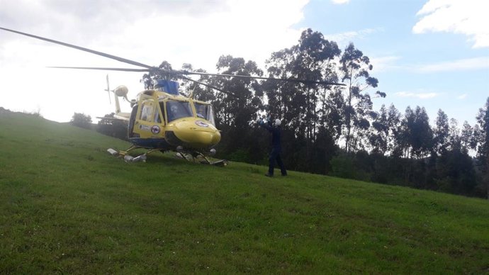 Helicóptero del 112