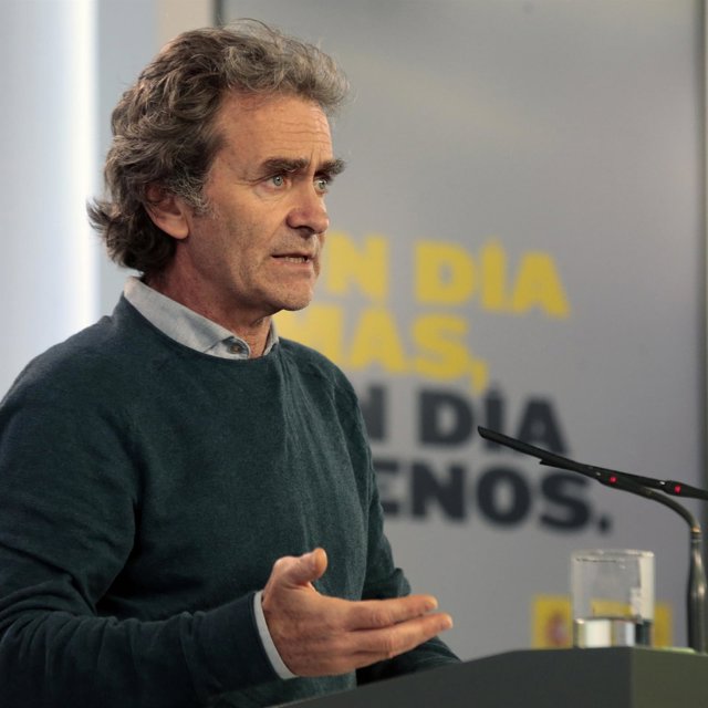 El director del Centro de Alertas y Emergencias Sanitarias, Fernando Simón,  el viernes 8 de mayo de 2020.