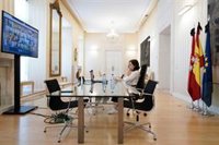 Ayuso critica ante Sánchez la "campaña" del PSOE contra su Gobierno: "Ayuda poco al trabajo conjunto"