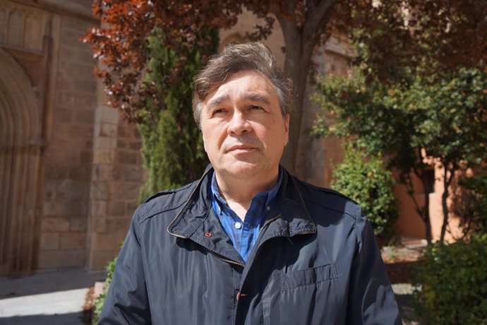 El portavoz parlamentario de Teruel Existe, el diputado Tomás Guitarte