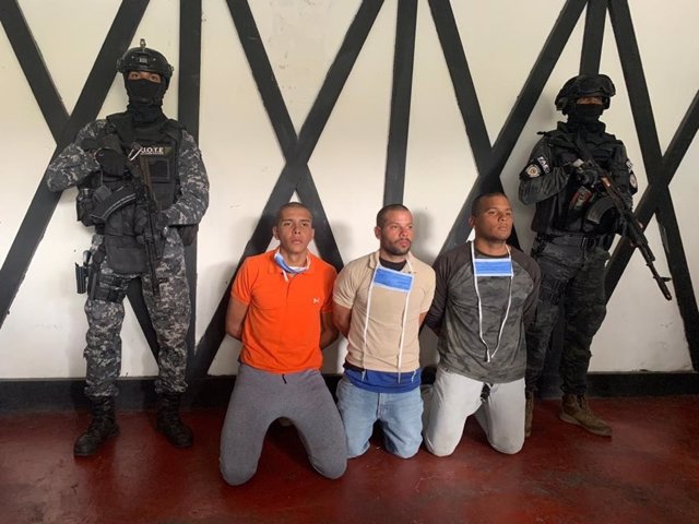 Militares detenidos en el marco de la 'Operación Gedeón', una trama golpista contra Nicolás Maduro