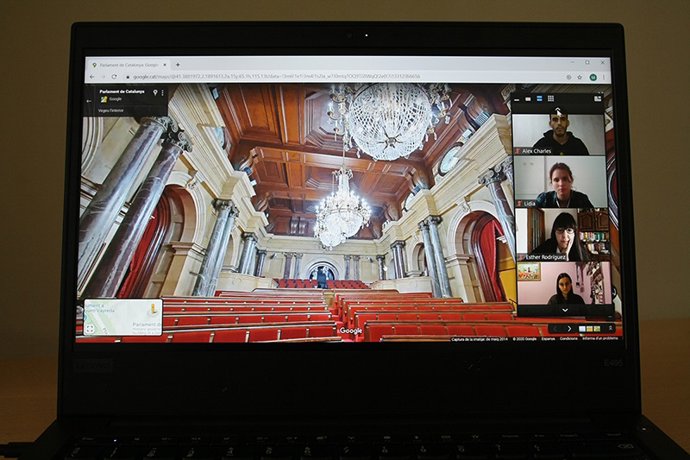 Visita virtual del Parlament de Catalunya