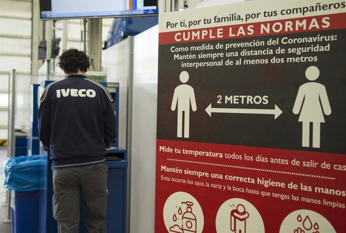 Planta de Iveco en Madrid