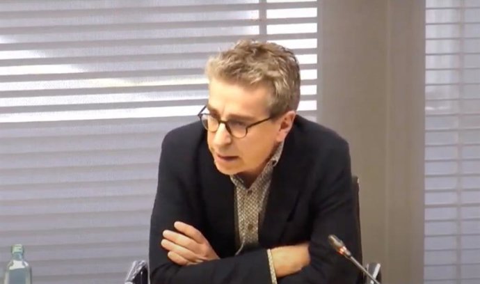 El concejal de Presidencia y Presupuesto Jordi Martí comparece en la sesión extraordinaria de la Comisión de Presidencia por el concierto suspendido Ens en sortirem