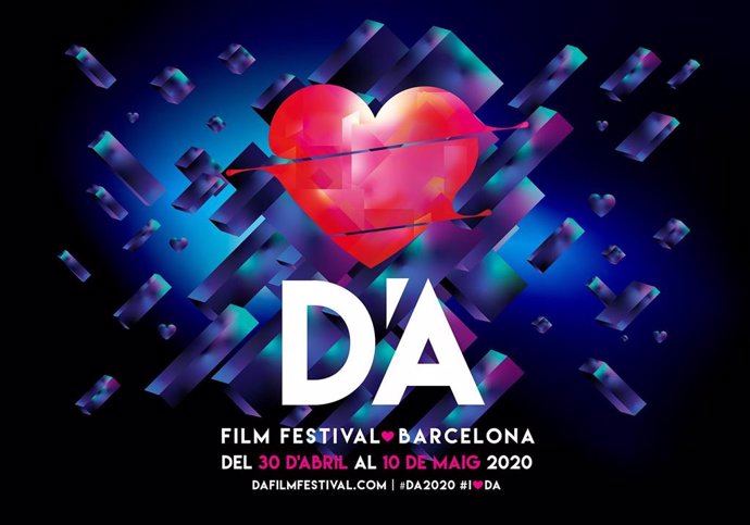 Cartell de l'edició del 2020 del D'A Film Festival, celebrat per Internet a causa del coronavirus