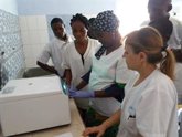 Foto: La SEQC ML colabora en la puesta en marcha del laboratorio de un hospital de la República Democrática del Congo