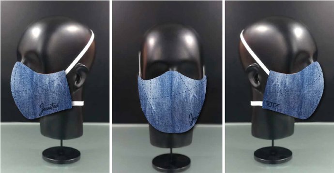 JeansTrack diseña mascarillas higiénicas reutilizables para hacer deporte