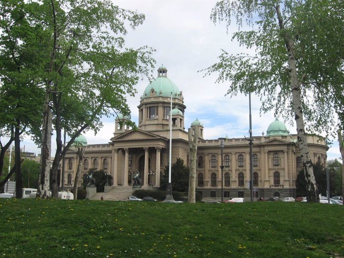 La sede del Parlamento de Serbia