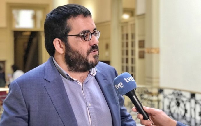 El senador de designación autonómica por Baleares, Vicen Vidal, de MÉS por Mallorca